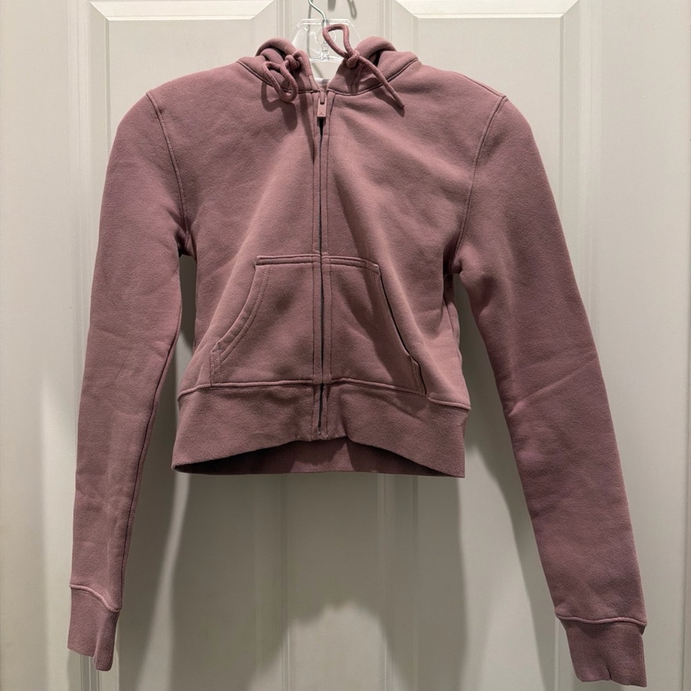 NWT ARITZIA SweatFleece Cozy Fleece Hoodie 2XS Purple